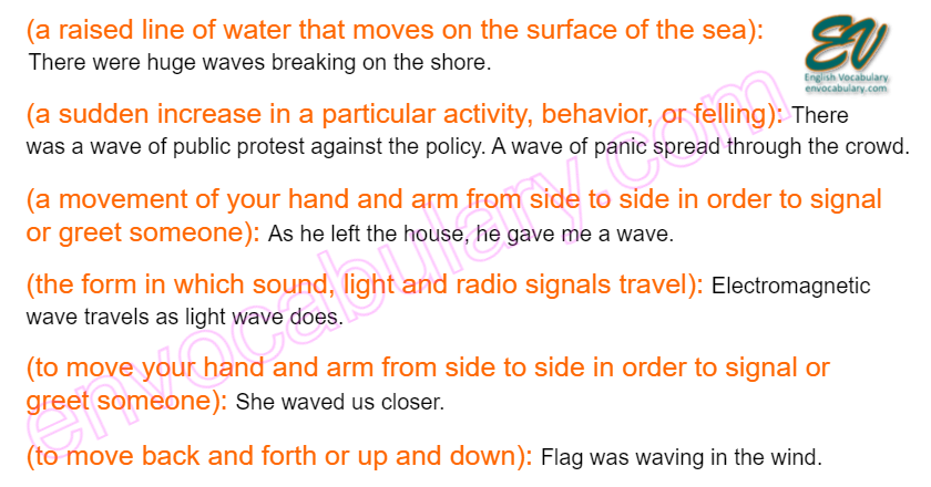 wave meaning