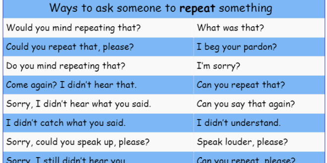 how-to-ask-someone-to-repeat-something-in-english-7-e-s-l-in-2020