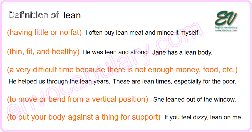 lean definition