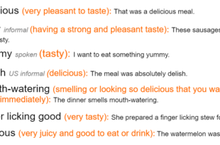 delicious synonyms - English Vocabulary – envocabulary.com