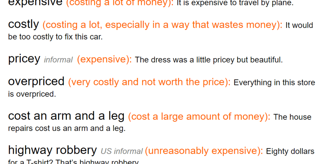 expensive-synonyms-english-vocabulary-envocabulary