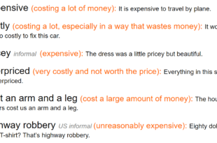 expensive synonyms English Vocabulary envocabulary com expensive synonyms English Vocabulary envocabulary com